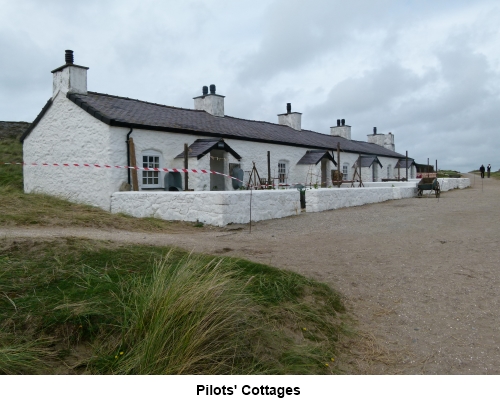 Pilot's cottages on Ynys Llanddwyn