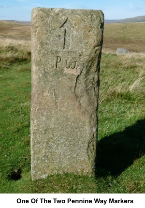 Pennine Way marker