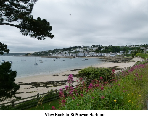 View of St Mawes harbour