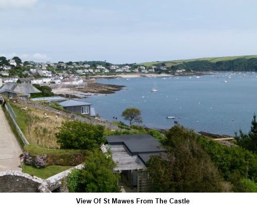 St Mawes from the castle