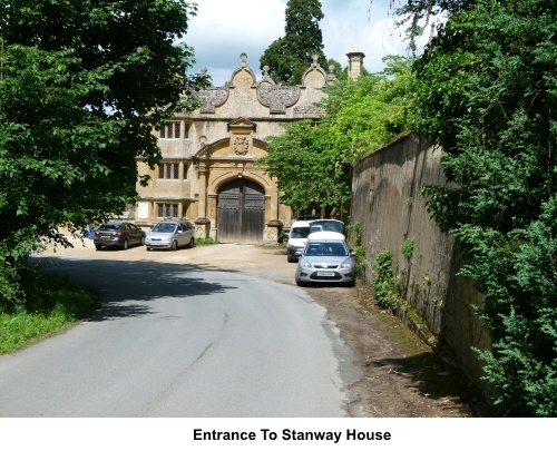 Entrance to Stanway House