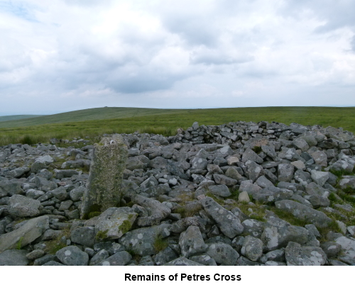 Remains of Petre's Cross