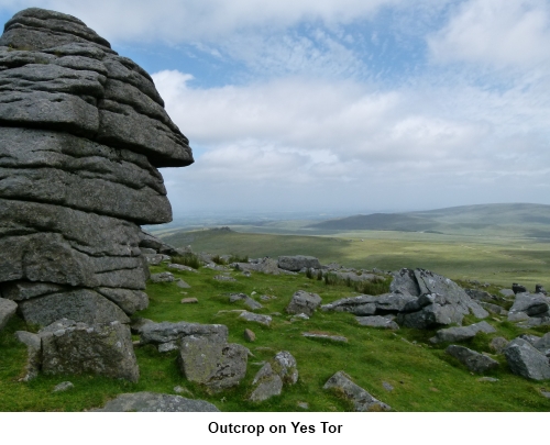 Yes Tor - outcrop
