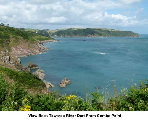 Mouth of River dart from Combe Point