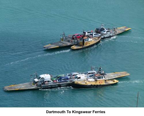 Dartmouth to Kingswear ferry
