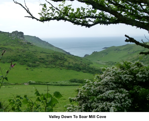 Valley to Soar Mill Cove