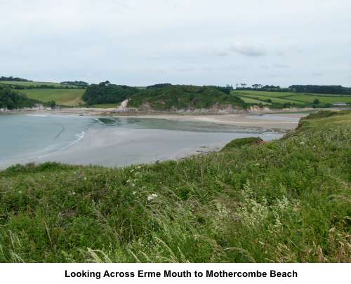 Erme Mouth and Mothercombe Beach