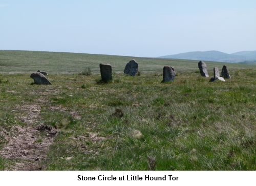 Little Hound Tor stone circle