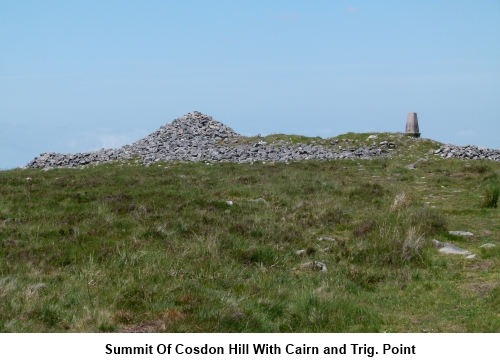 Cosdon Hill summit
