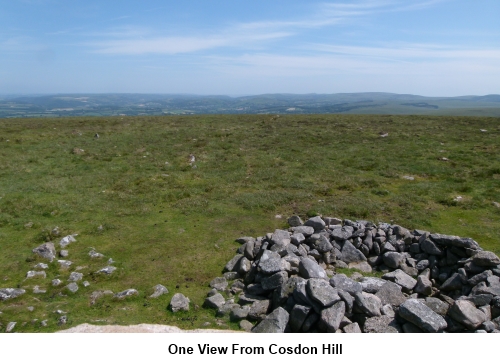 Cosdon Hill view