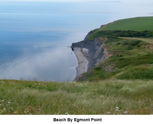 Beach by Egmont Point
