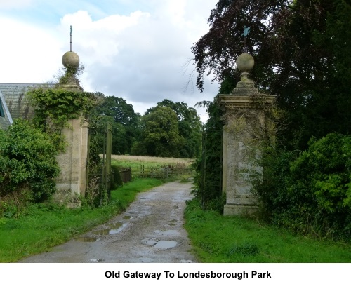 Old gateway to Londesborough Hall