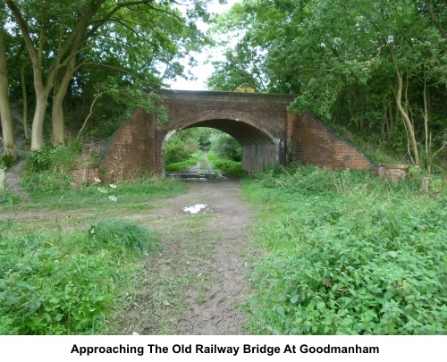 Old railway bridge at Goodmanham