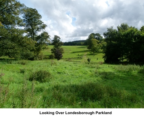 View over Londesborough parkland