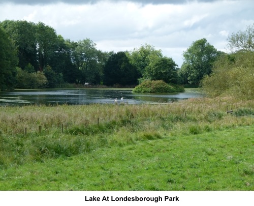 Lake at Londesborough Park