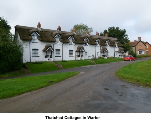 Thatched cottages in Warter