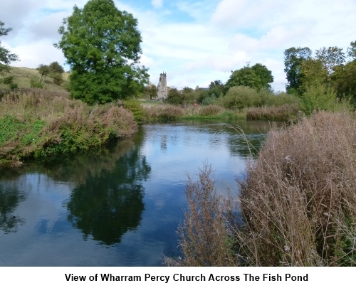 Wharram Percy fish pond