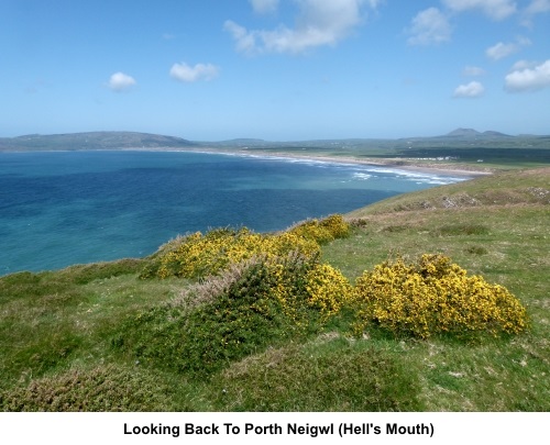 Hells Mouth or Porth Neigwl on the Llyn Peninsula