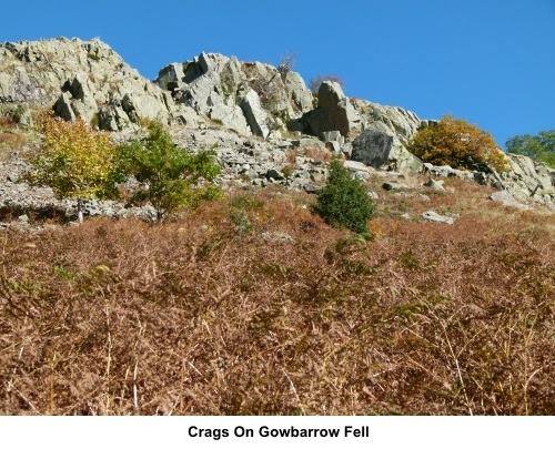 Crags on Gowbarrow Fell