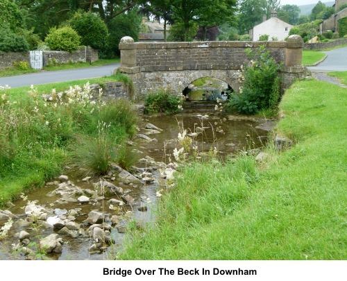 Bridge over the beck in Downham