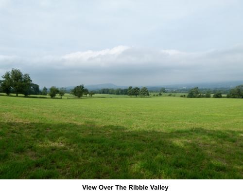 View over the Ribble valley