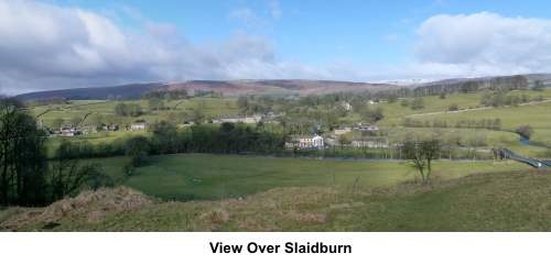 view over Slaidburn