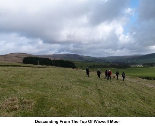 Descending Wiswell Moor