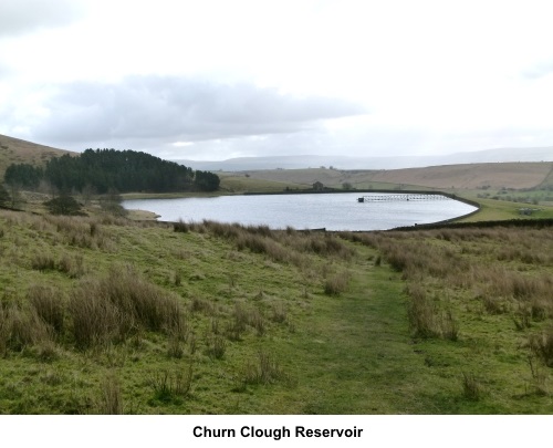 Churn Clough reservoir