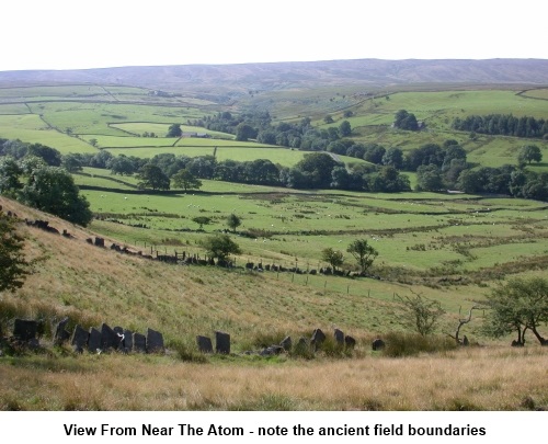 View from the Atom and ancient field boundaries