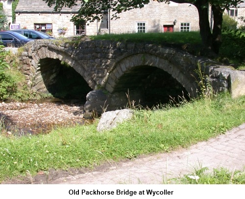 Packhorse Bridge at Wycoller