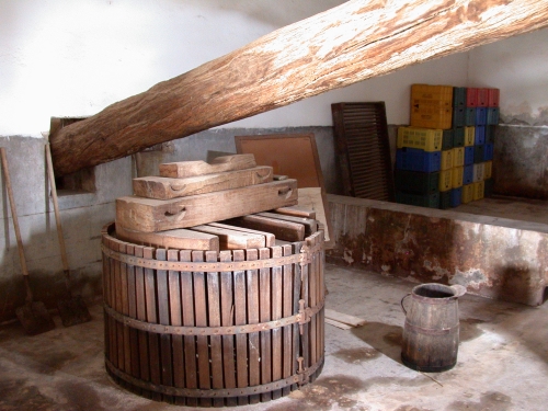 Museo Agricola El Patio wine press