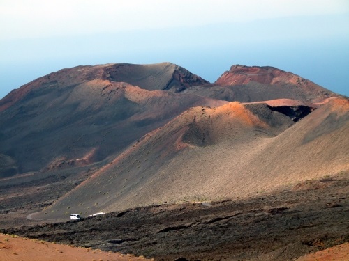 Volcanic landscape at Timanfya