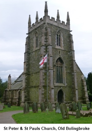 St Peter and St Pauls church Old Bolingbroke