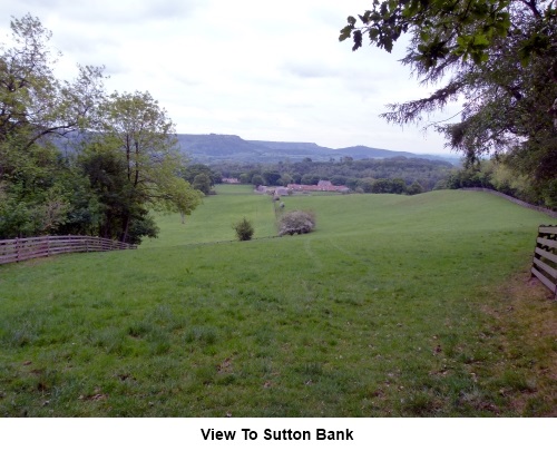 View to Sutton Bank