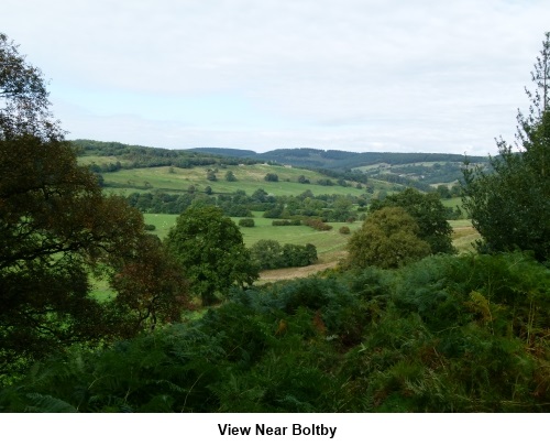View near Boltby