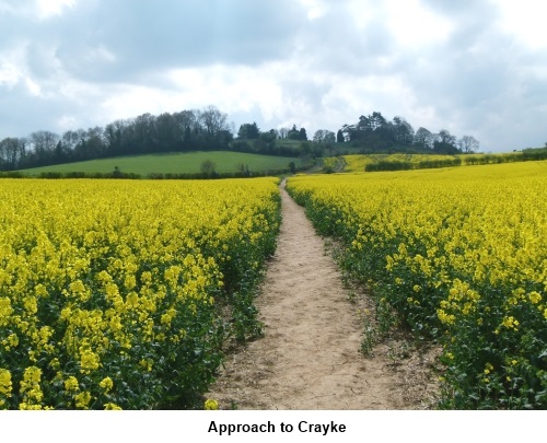 Approach to Crayke