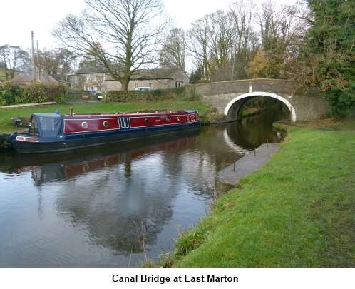 Canal bridge at East Marton