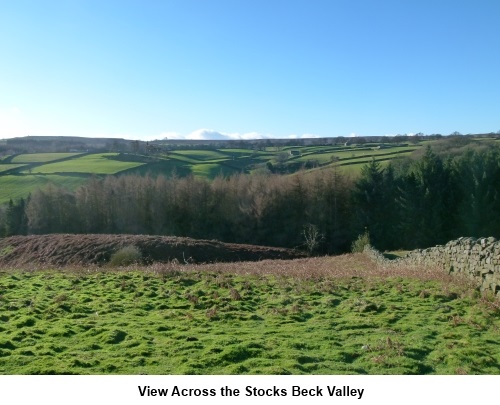 View across Stocks Beck valley