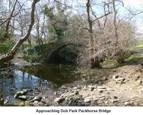 Dob Park packhorse bridge