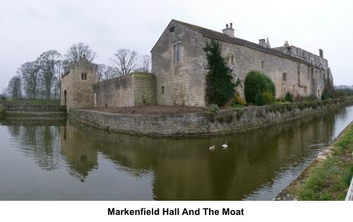 Markenfield Hall Moat
