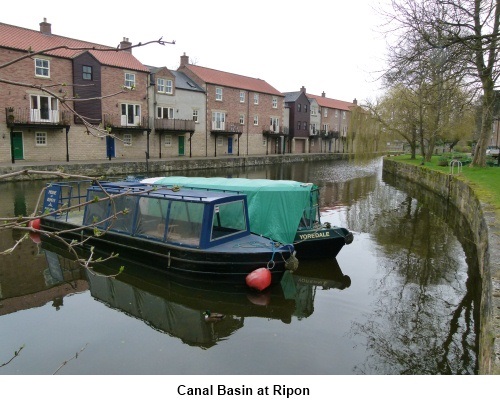 Canal basin at Ripon
