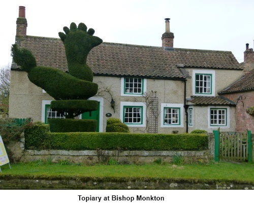 Topiary at Bishop Monkton