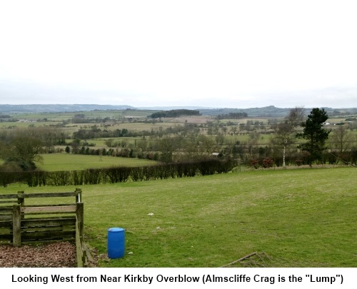 Looking west from Kirkby Overblow