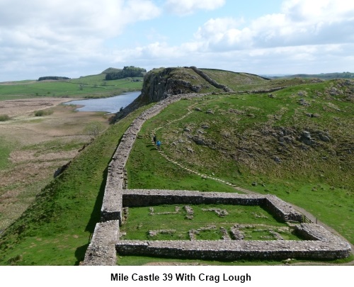 Mile Castle 39 with Crag Lough