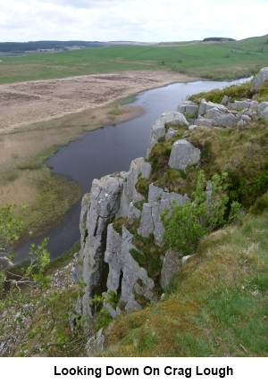 Looking down to Crag Lough