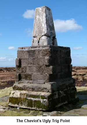 The Cheviot trig. point