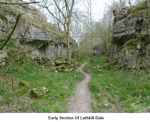 Early section of Lathkill Dale