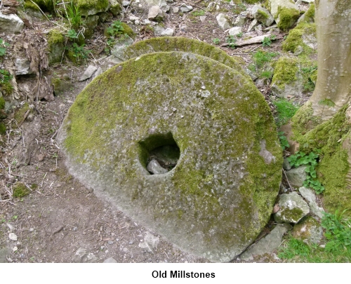 Old millstones