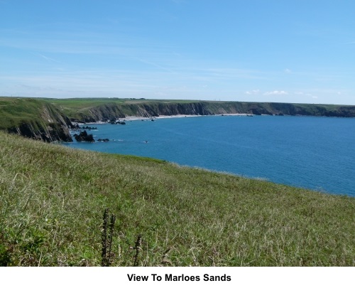 View to Marloes Sands