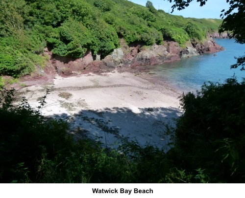 Watwick Bay beach